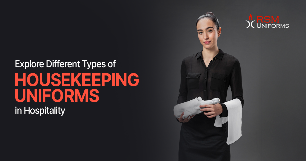 A housekeeping uniform